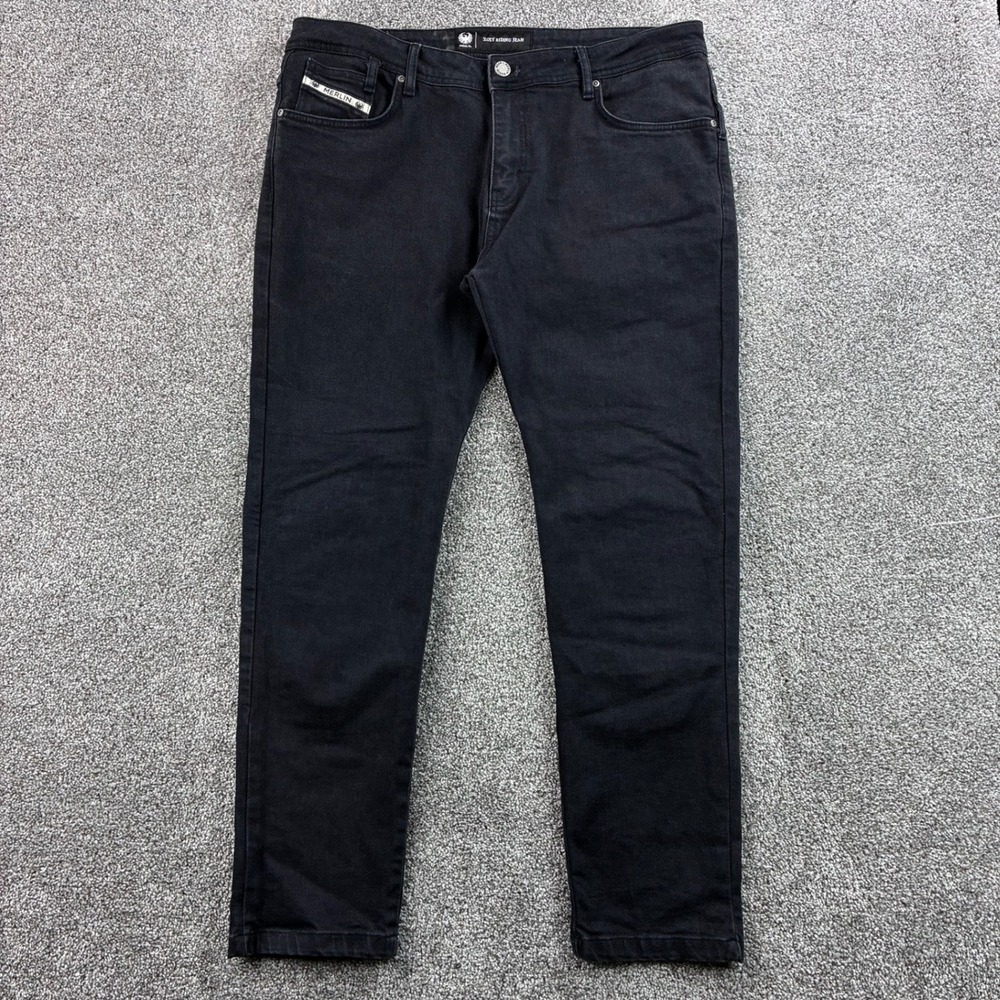 Merlin Zoey Riding Jeans Women's 18 Black Motorcycle Protective Biker Kevlar